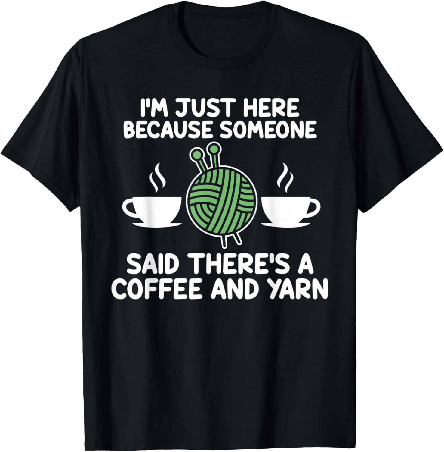 said there's a coffee and yarn coffee lover Yarn Supply | Trending 2025 | High CTR Title