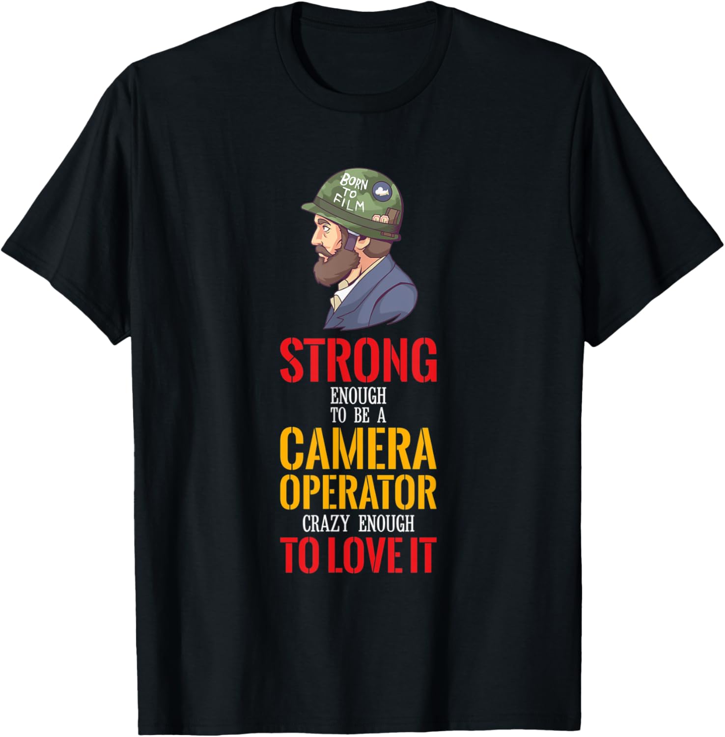 Camera Operator crazy love it Filming Filmmaker Apparel | Best Seller Pick | Comfort Daily Wear