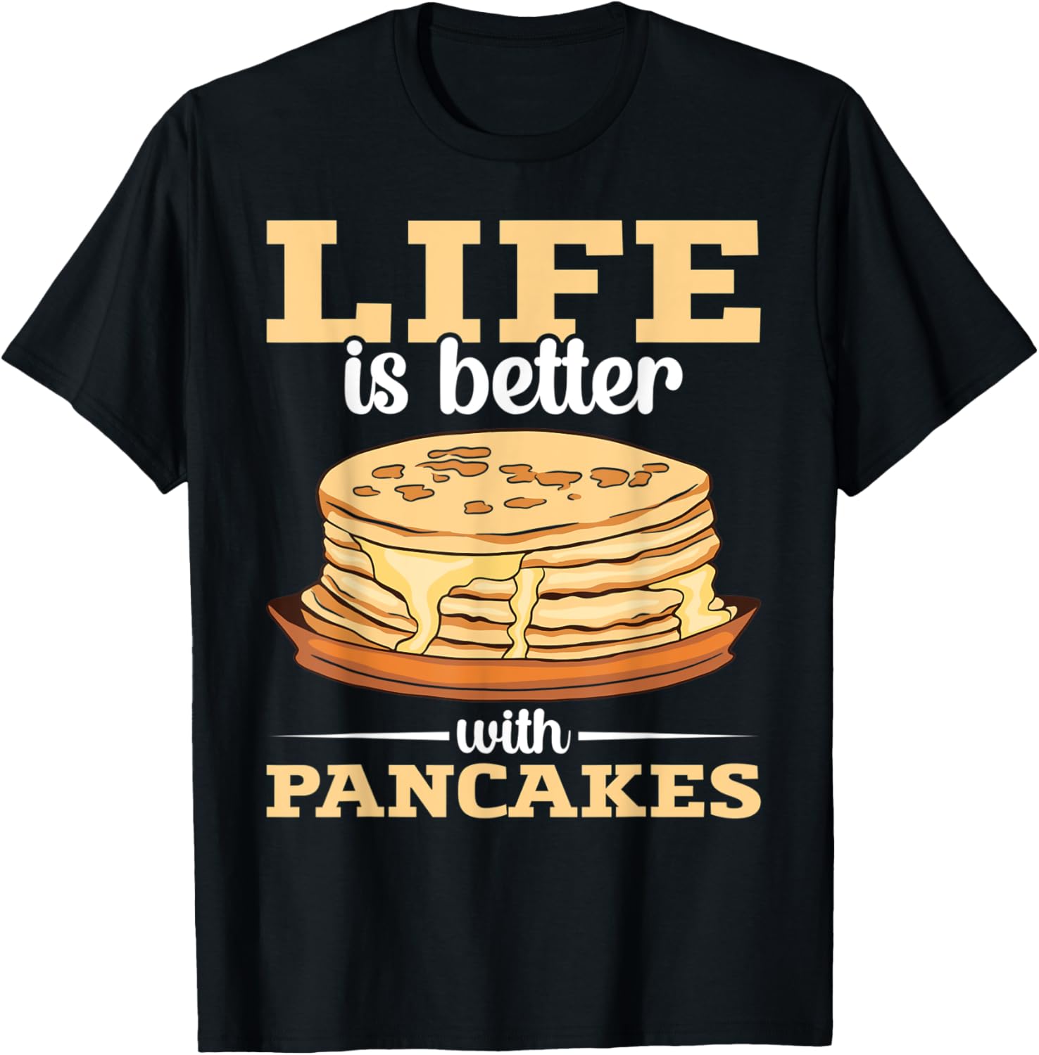 Funny Foodie Breakfast Food Pancake Maker Fluffy Pancake Apparel | Best Seller Pick | Must-Have Style