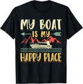 Boating My Boat Is My Happy Place Apparel | US Viral Pick | Top Rated Comfort