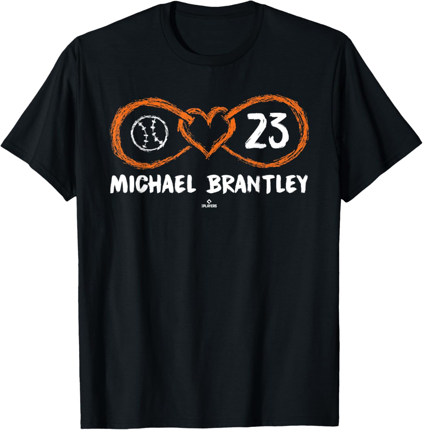 Infinite Heart Michael Brantley Houston MLBPA Apparel | Premium Quality