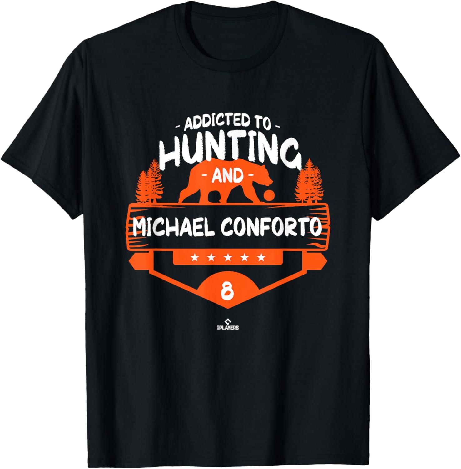 Bear Hunting and Michael Conforto San Francisco MLBPA Apparel | Perfect Gift Idea