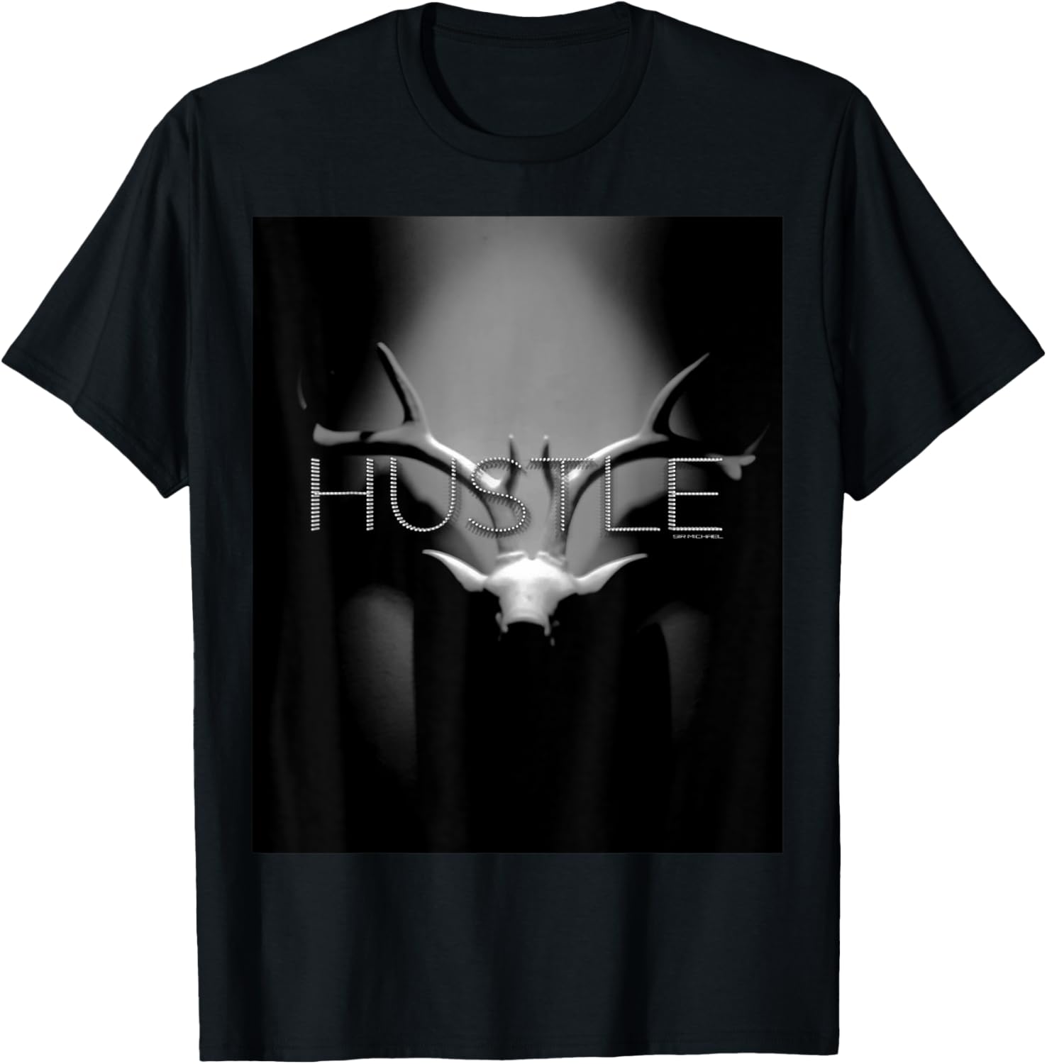 Hustle deer T-shirt classic sir Michael T-Shirt | Premium Quality