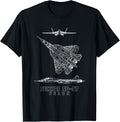 Sukhoi Su-57 Russian Stealth Fighter Plane Blueprint Apparel | Premium Quality | Comfort Daily Wear