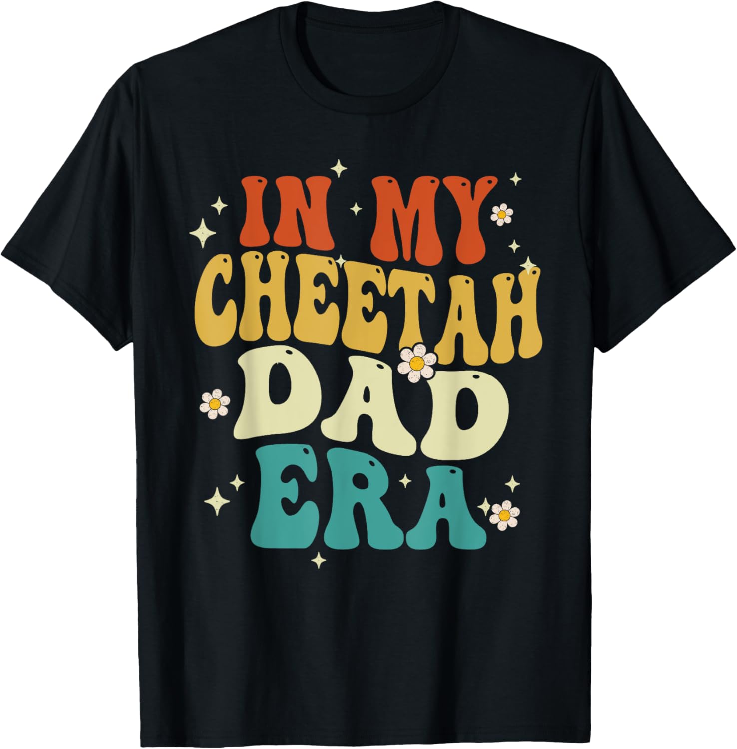 Retro In my Cheetah Dad Era Funny Cheetah Father s day Apparel Trending US Fan Favorite