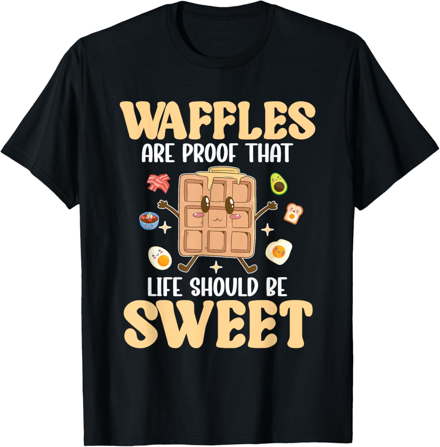 Funny Waffles Breakfast Cakes Apparel - Cool Waffle Maker Apparel | Premium Quality | Perfect Gift Idea