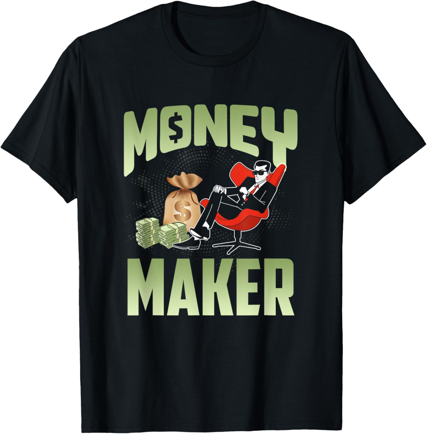 Funny Money Maker Businessman Gift Smart Guy Business Power Apparel | Best Seller Pick | Aesthetic Fit
