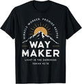 Way Maker Miracle Worker Promise Keeper Christian Apparel | Premium Quality | Must-Have Style