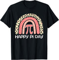 Rainbow Cheetah Happy Pi Day Math 3 14 Symbol Teacher Apparel Comfort Fit US Top Pick