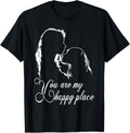 You are My Happy Place Golden Retriever dog Funny Apparel | High Search Volume | Top Rated Comfort