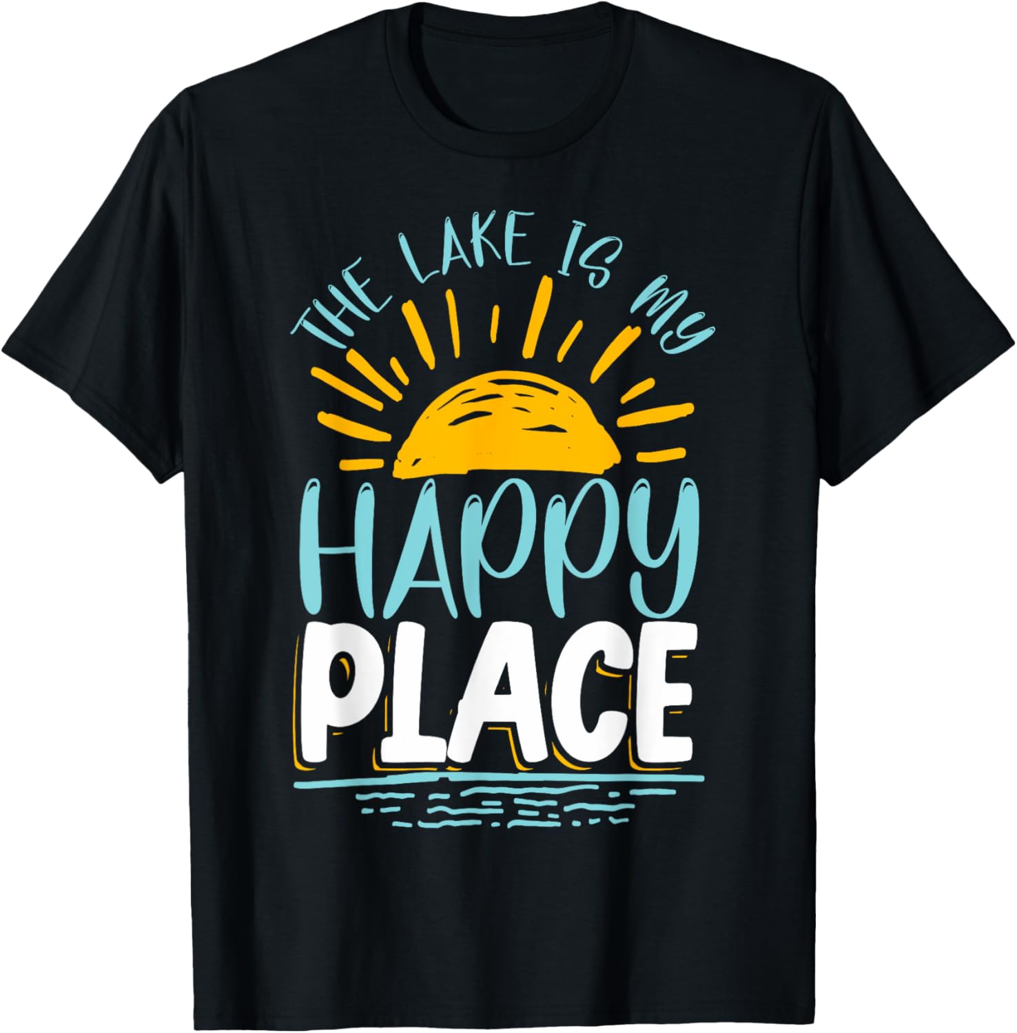 Funny Lake House Owners The Lake Is My Place Lake Lovers Apparel | Top Conversion Title | Customer Favorite