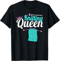Knitting Queen Mom Yarn Crochet Knitter Yarn Supply | High Search Volume | Best Seller Choice