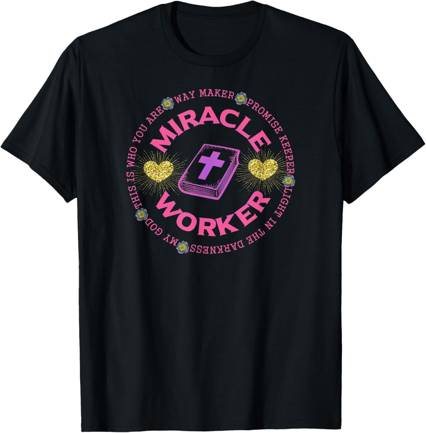Christian Women Way Maker Miracle Worker Apparel | Trending 2025 | Aesthetic Fit