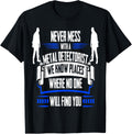 Funny Metal Detecting T Shirt - We Know Places T-Shirt | Google Shopping Optimized | Perfect Gift Choice