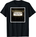 Movies Are My Happy Place Apparel | Premium Quality | Daily Wear Essential