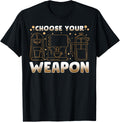 Caffeine Dealer Barista gift coffeemaker choose your weapon Apparel | High Search Volume | Must-Have Style