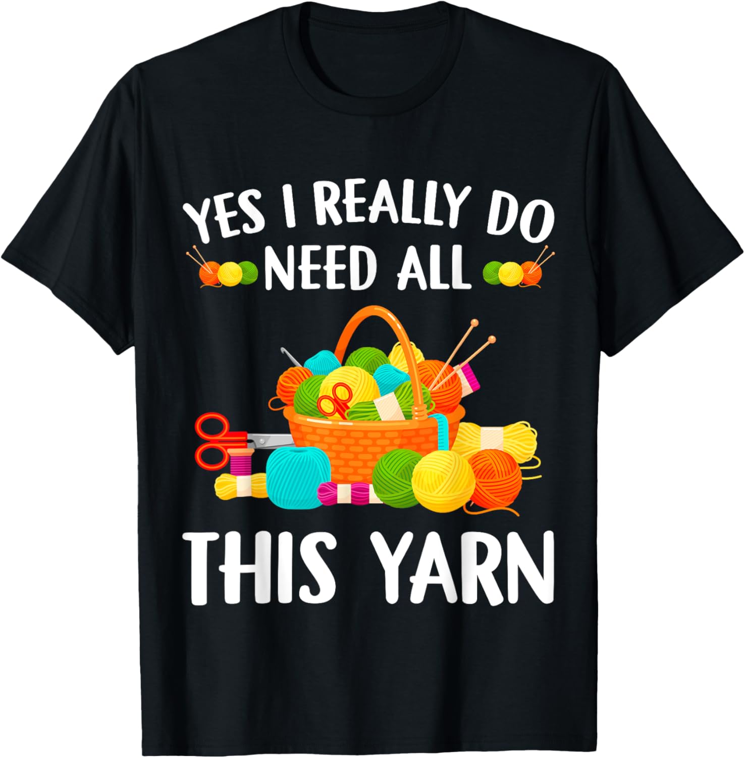 Funny Crochet Yarn Lover Knitting Needles Knit Crocheting Yarn Supply | High Search Volume | High CTR Title