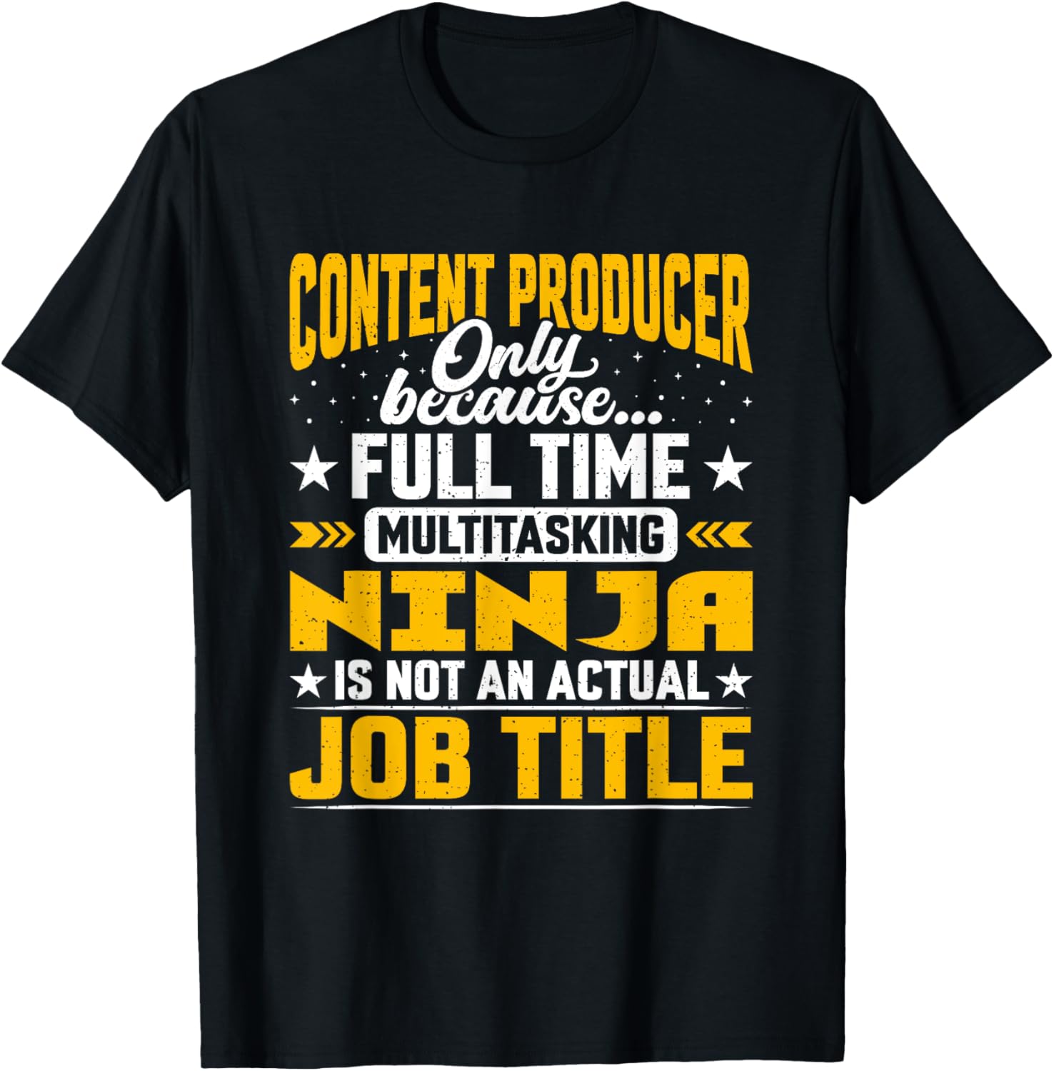 Content Producer Job Title - Funny Content Creator Maker Apparel | Premium Quality | Must-Have Style