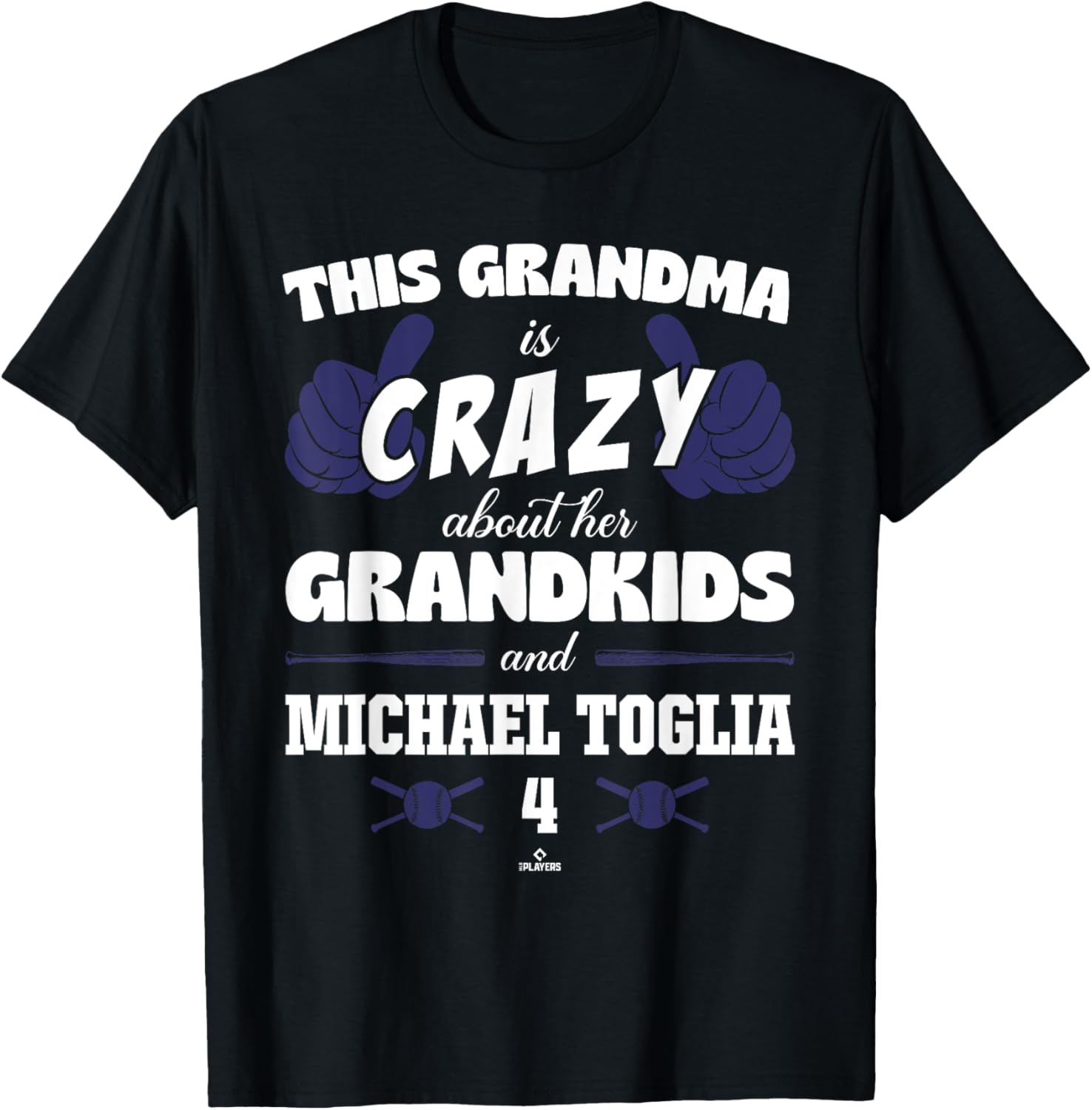 Grandma Crazy for Michael Toglia Colorado Baseball MLBPA Apparel | US Best Seller
