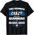 Grandma Crazy for Michael Grove Los Angeles Baseball MLBPA Apparel | US Best Seller