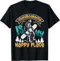 Snowboarder SNOWBOARDING IS MY HAPPY PLACE Children Apparel | Bestseller Style | Aesthetic Casual Look