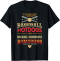 Baseball, Hotdogs and Michael Dominguez Prospect Baseball Apparel | Premium Quality