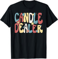 Candle Dealer Retro Groovy Floral Design For Candle Maker Apparel | Best Seller Pick | Perfect Gift Idea
