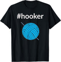 Hashtag Hooker Funny Crochet Hook and Yarn Novelty Yarn Supply | Premium Quality | High CTR Title