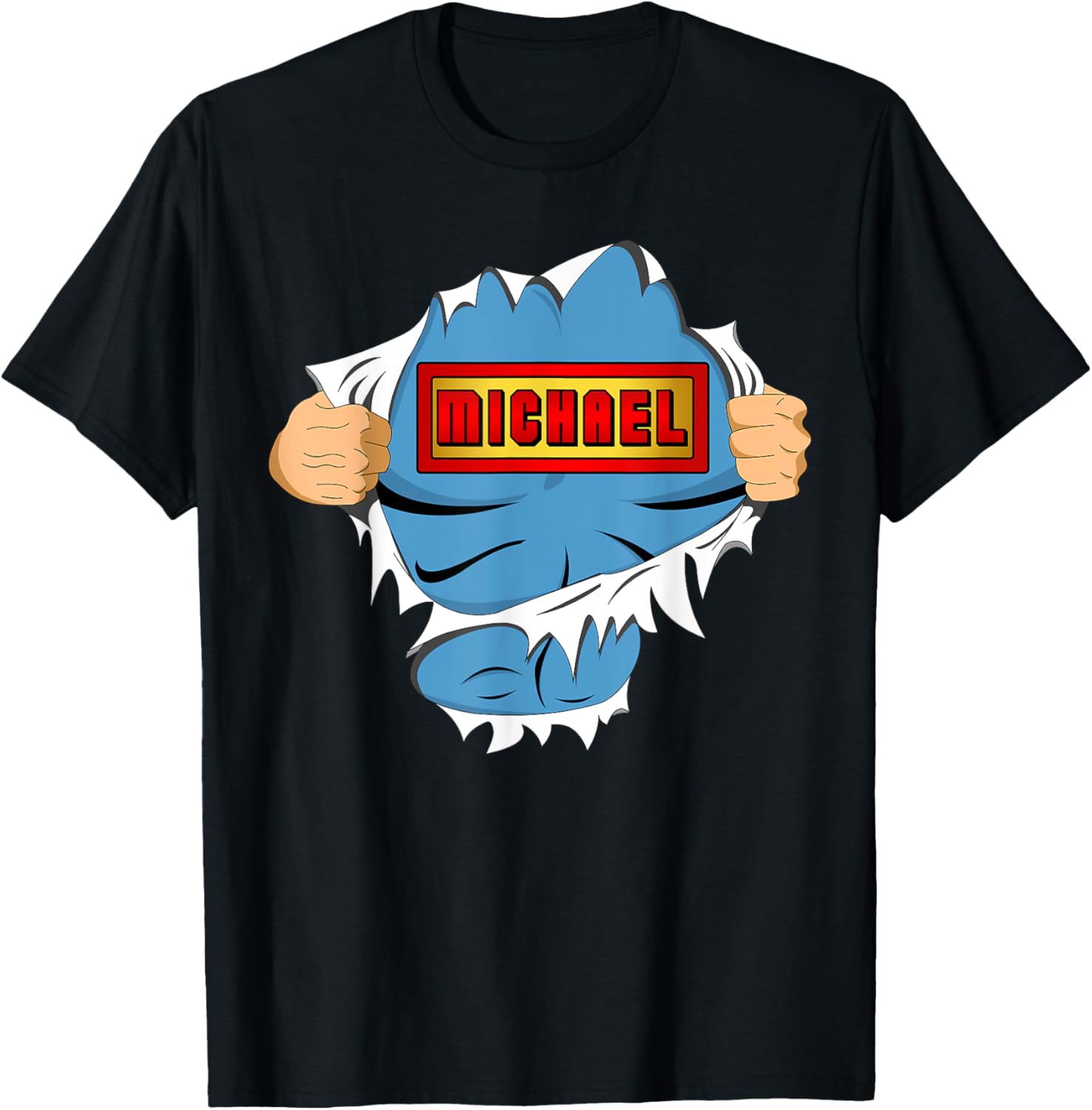 Michael Name Superhero Gift for Boys Named Michael Apparel | Premium Quality