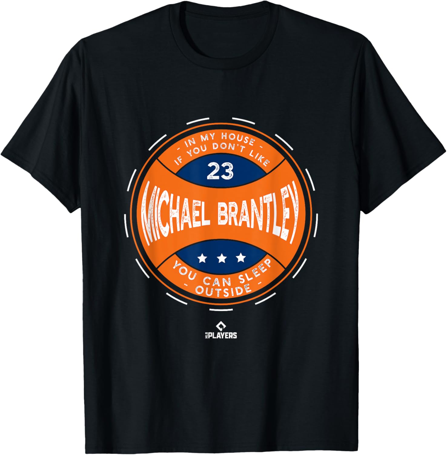 In My House Michael Brantley Funny Houston Baseball Fan Apparel | US Best Seller
