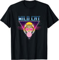 Wild Cat Futuristic Cheetah With Sunglasses And Bubble Gum T Shirt for Men Women T Shirt High Search Demand Gift Ready