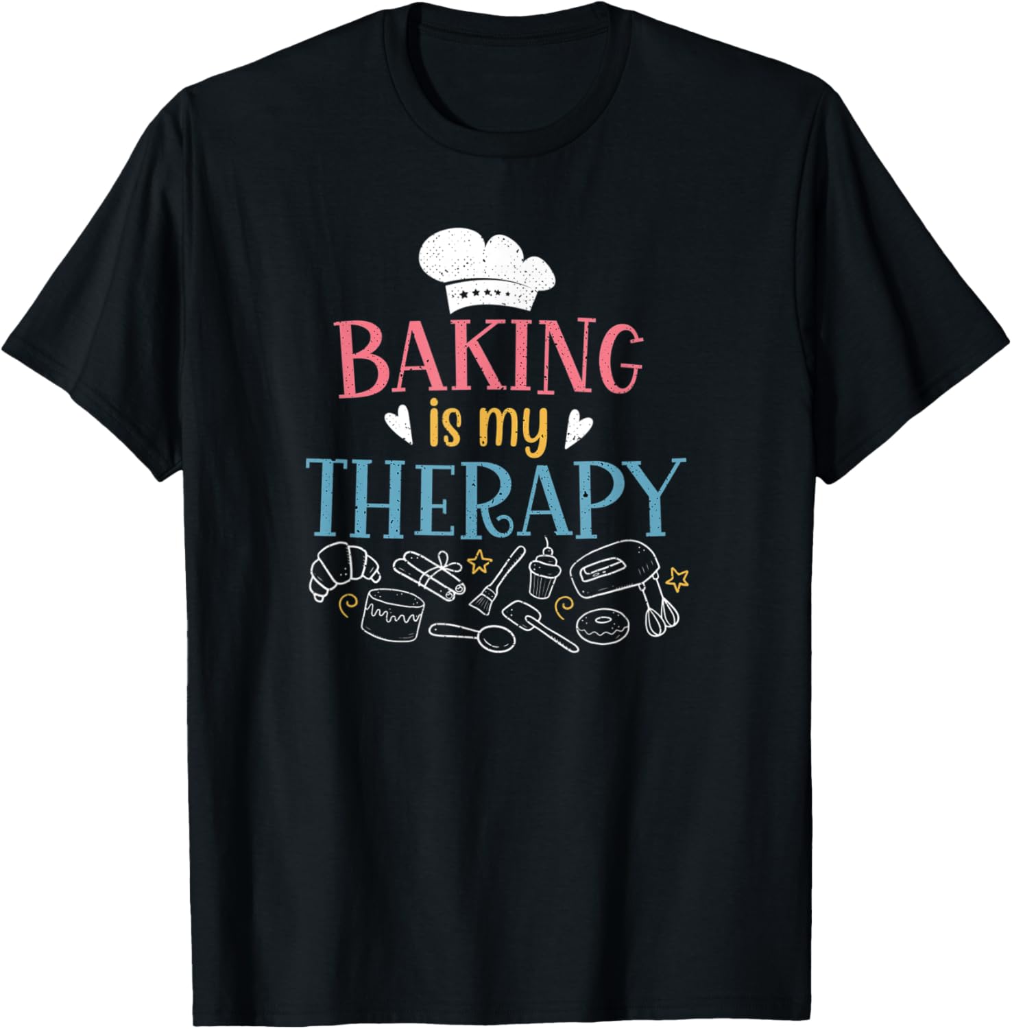 Baking Therapy Bakers Pastry Chef Baking Bread Maker Apparel | Best Seller Pick | Perfect Gift Idea