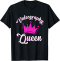 Videographer Queen Videography Filmmaker Gift Apparel | Best Seller Pick | Perfect Gift Idea