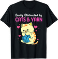 Easily Distracted By Cats And Yarn Yarn Supply | High Search Volume | Customer Favorite