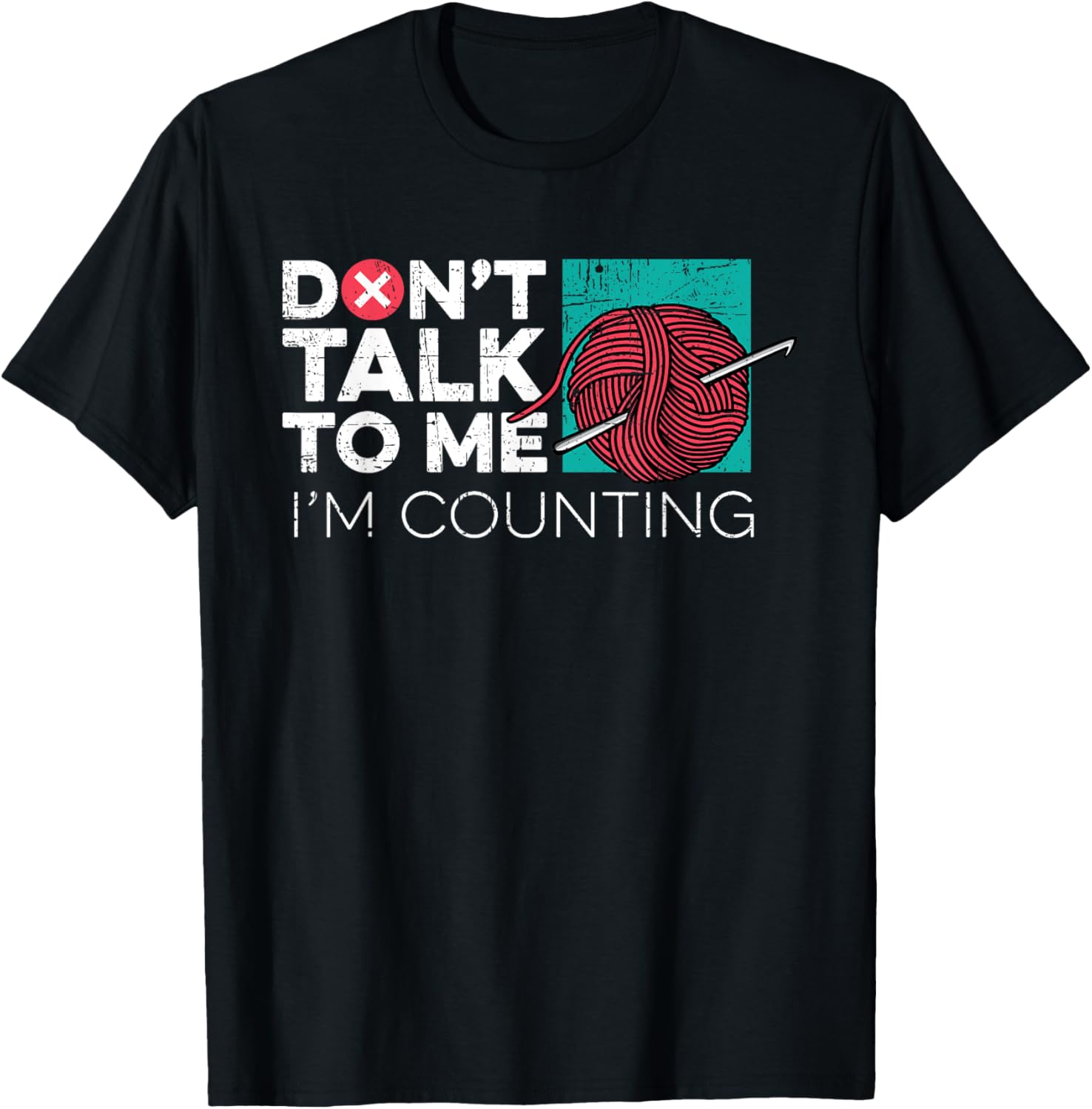 Don't Talk To Me Im Counting Yarn Crocheting Knitting Grunge Yarn Supply | Top Rated | Customer Favorite