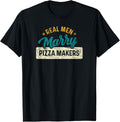 Real Men Marry Pizza Makers Vintage Funny Pizza Maker Apparel | High Search Volume | Must-Have Style