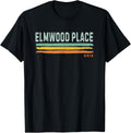 Vintage Stripes Elmwood Place OH Apparel | Premium Quality | Daily Wear Essential