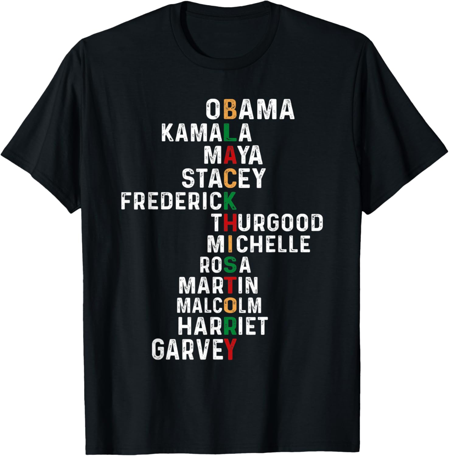 Honoring Black Leaders in History Culture and Legacy Tribute Apparel Comfort Fit US Top Pick