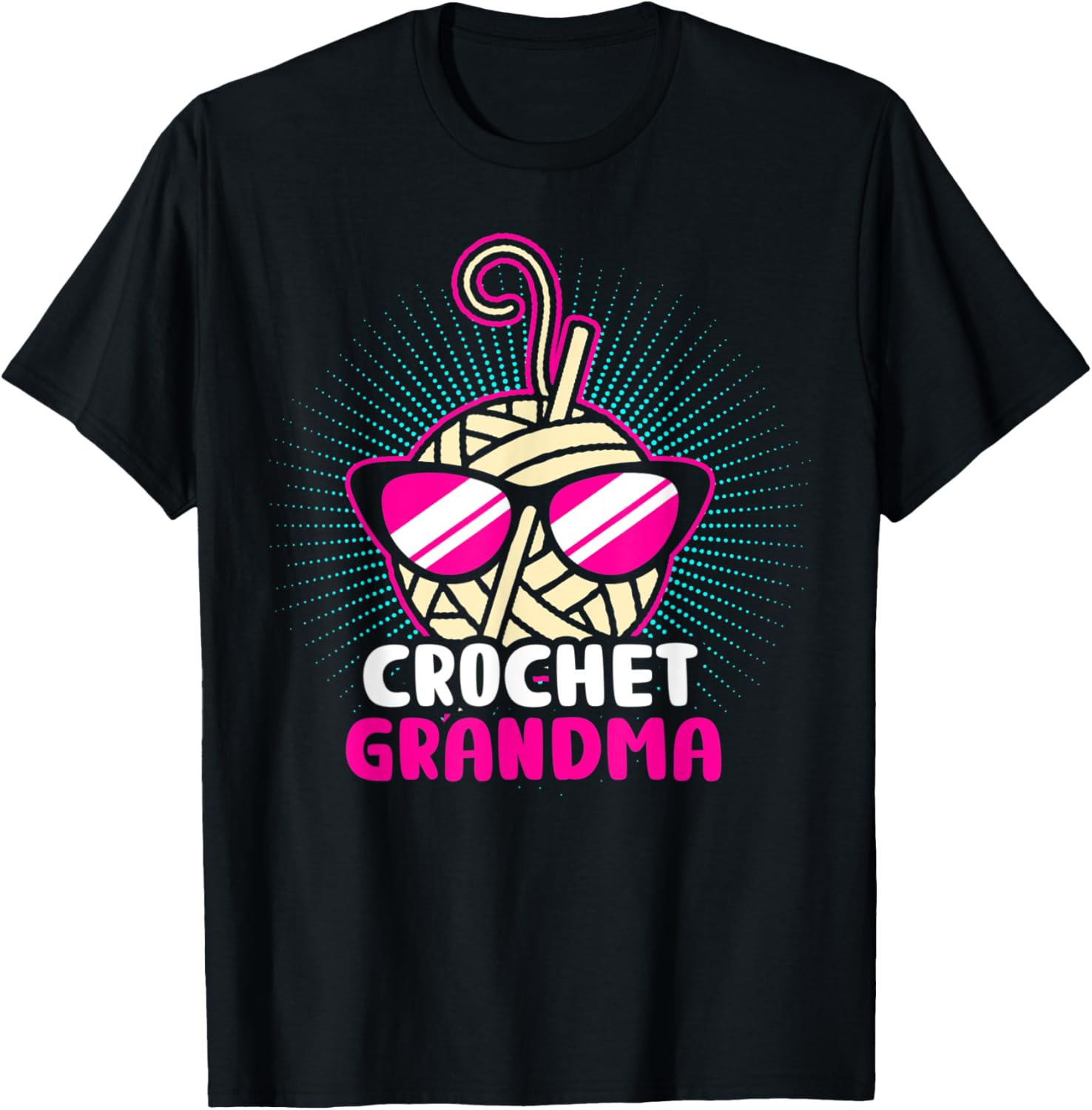 Crochet Lady Funny Grandma Mom Crocheting Yarn Knitting Yarn Supply | Viral US Pick | Customer Favorite