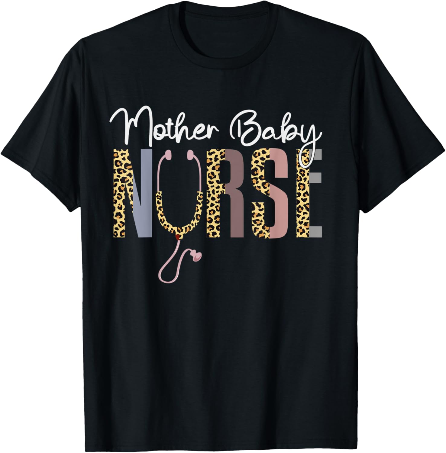 Mother Baby Nurse Appreciation Postpartum Nursing Student Apparel Comfort Fit US Top Pick