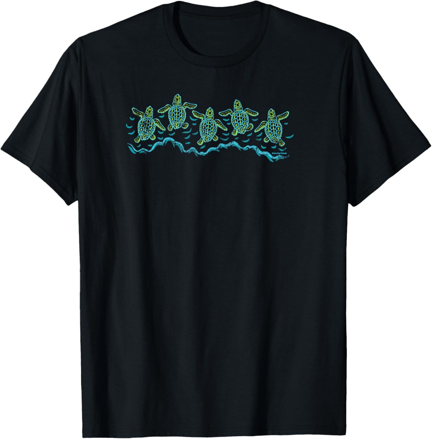 Baby Sea Turtles Vintage Beach Tee T-Shirt | Premium Quality | Best Seller Choice