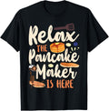 Pancake Lover Kids Relax The Pancake Maker Is Here Apparel | US Viral Style | Perfect Gift Idea
