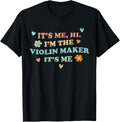 Groovy It's Hi Me Job Title - Funny violin maker Apparel | Premium Quality | Perfect Gift Idea