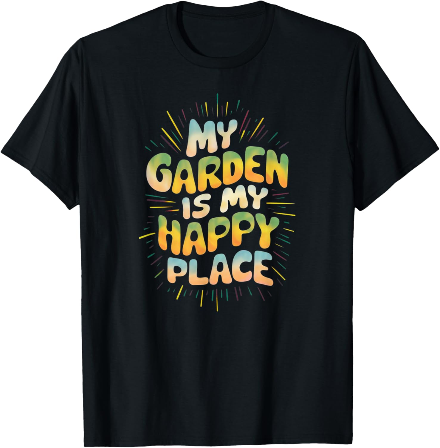 My Garden Is My Happy Place Awesome Green Thumb Tee and Bags Apparel | Premium Quality | Daily Wear Essential
