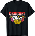 Crochet Diva - Funny Yarn Lover Design Yarn Supply | High Search Volume | Perfect for Crafters