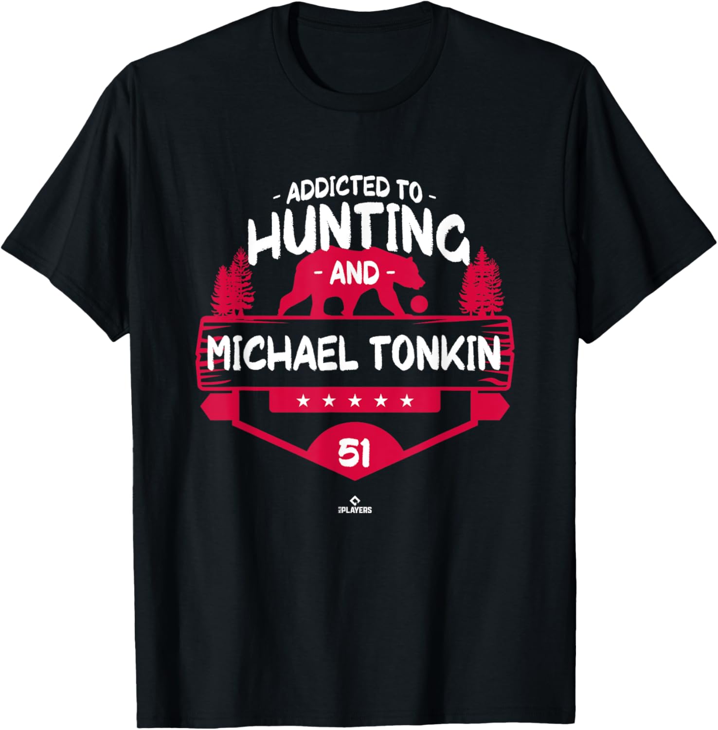 Bear Hunting and Michael Tonkin Atlanta MLBPA Apparel | US Best Seller