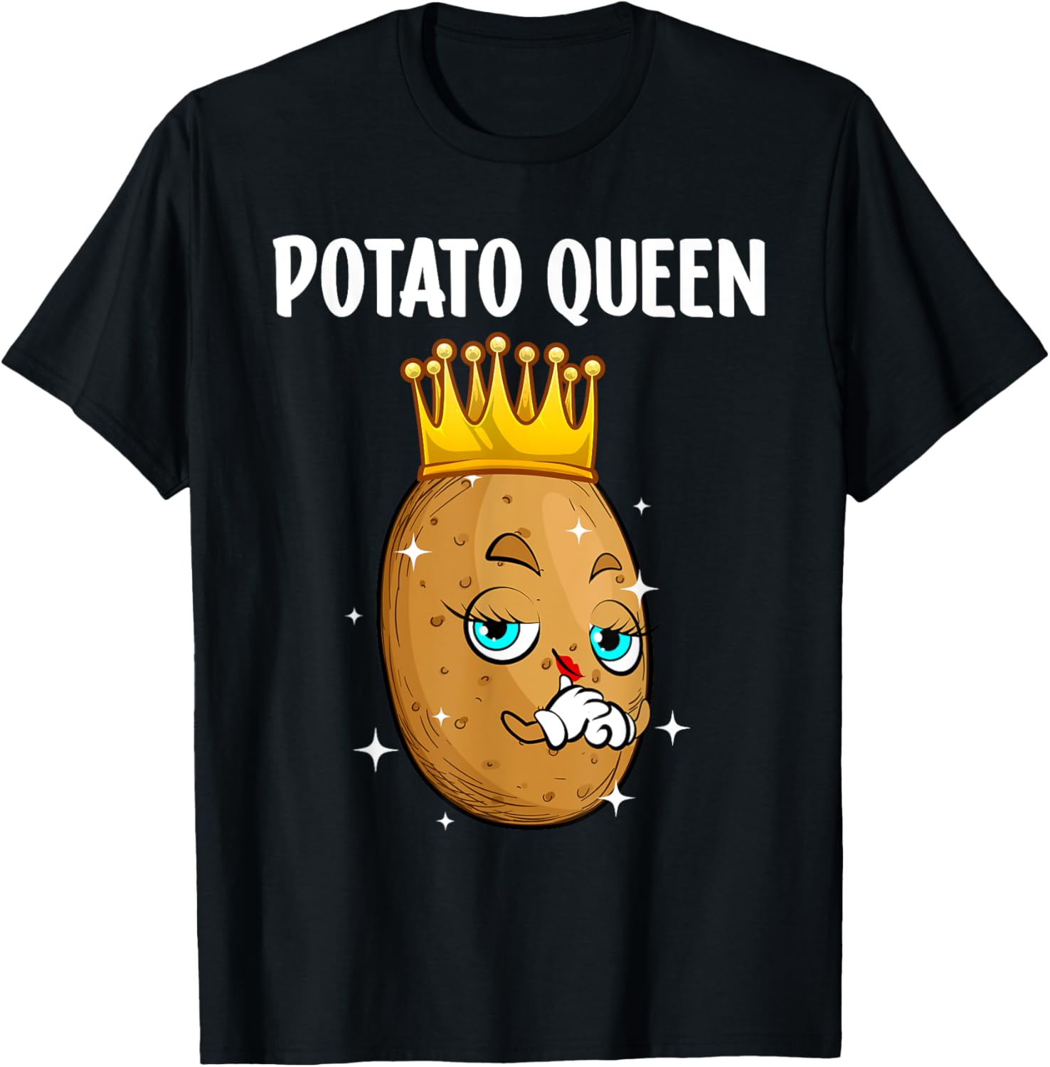 Cute Potato Design For Women Girls Vegetable Potato Lovers Apparel | High Search Volume | Must-Have Style