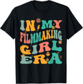 Retro Filmmaking Girl Groovy Filmmaker Apparel | Premium Quality | Comfort Daily Wear
