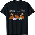 My Butt Hurts Chocolate Bunny Easter Funny Apparel | High Search Volume | Comfort Daily Wear