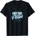 Knitting Brings Me Peace - Relaxing Hobby for Yarn Lovers Yarn Supply | Trending 2025 | Customer Favorite